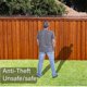thumbnail image 2 of Riwesomey Tiras de disuasión para animales, 10 piezas, Protector de plantas, repuesto para patio, animales de granja, valla con pinchos, seguridad al aire Jardín y Patio Marrón Riwesomey TO012125-01B, 2 of 6
