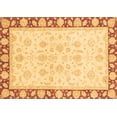 thumbnail image 1 of Ahgly Company Indoor Rectangle Oriental Brown Traditional Area Rugs, 7' x 10', 1 of 4