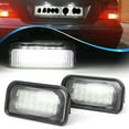 thumbnail image 3 of 1 Pair LEDs 12V White LED License Plate Number Light Lamp For Benz, 3 of 11