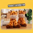 thumbnail image 5 of Cute Sika Deer Plush Toy Bambi Doll with Elk Design as a Christmas Gift, 5 of 5