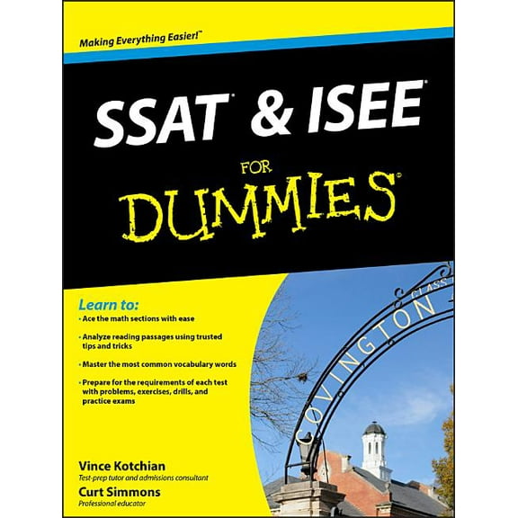 For Dummies SSAT and ISEE For Dummies, (Paperback)