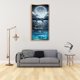 thumbnail image 5 of Cuadros Decorativos Kit de pintura de diamantes DIY Dolphin Moon Full Round Drill Picture Artesanías Sywqhk Nuevos Originales, 5 of 9