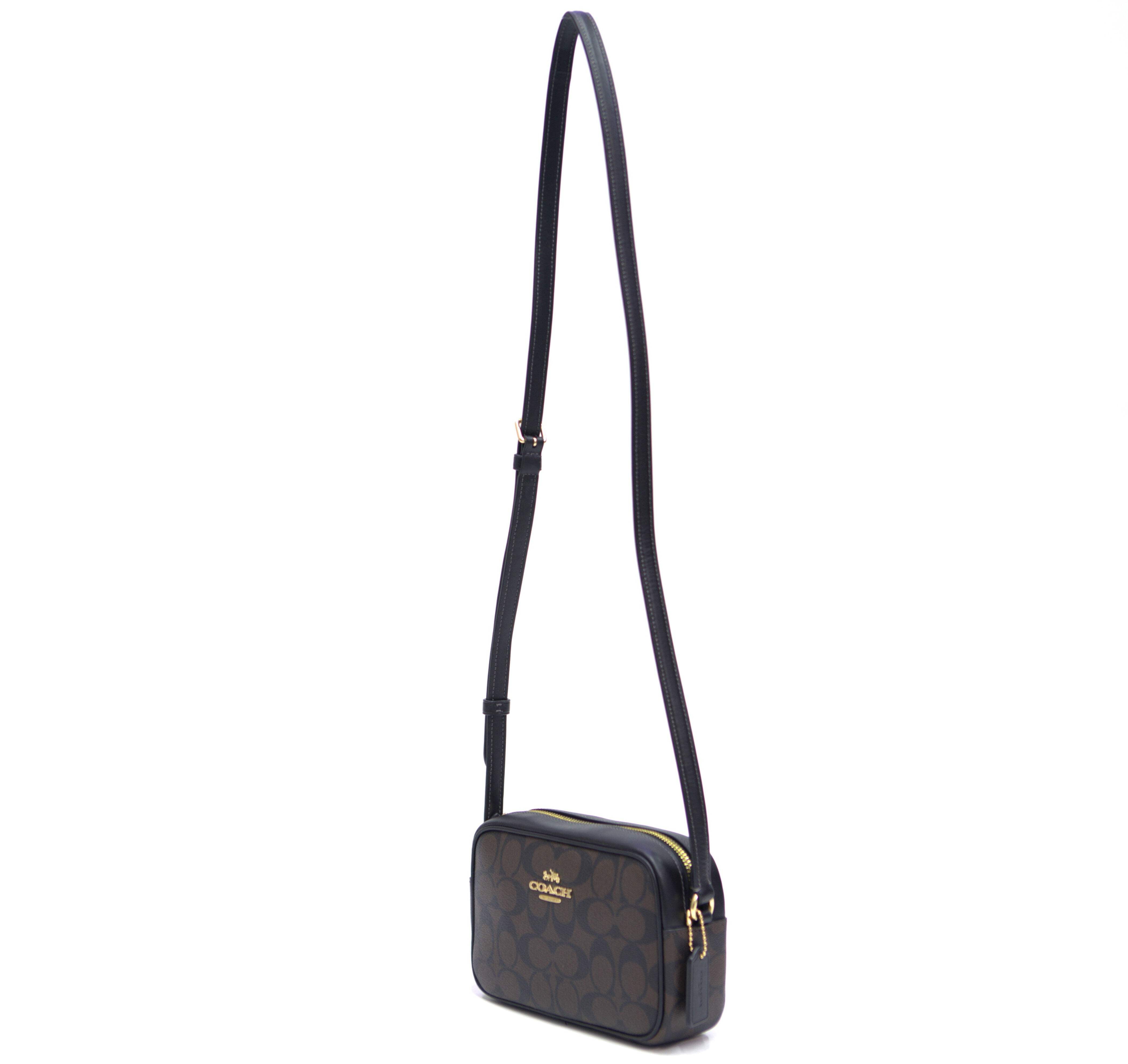 Coach Jamie Camera Bag In Signature Canvas CA547 Brown Black