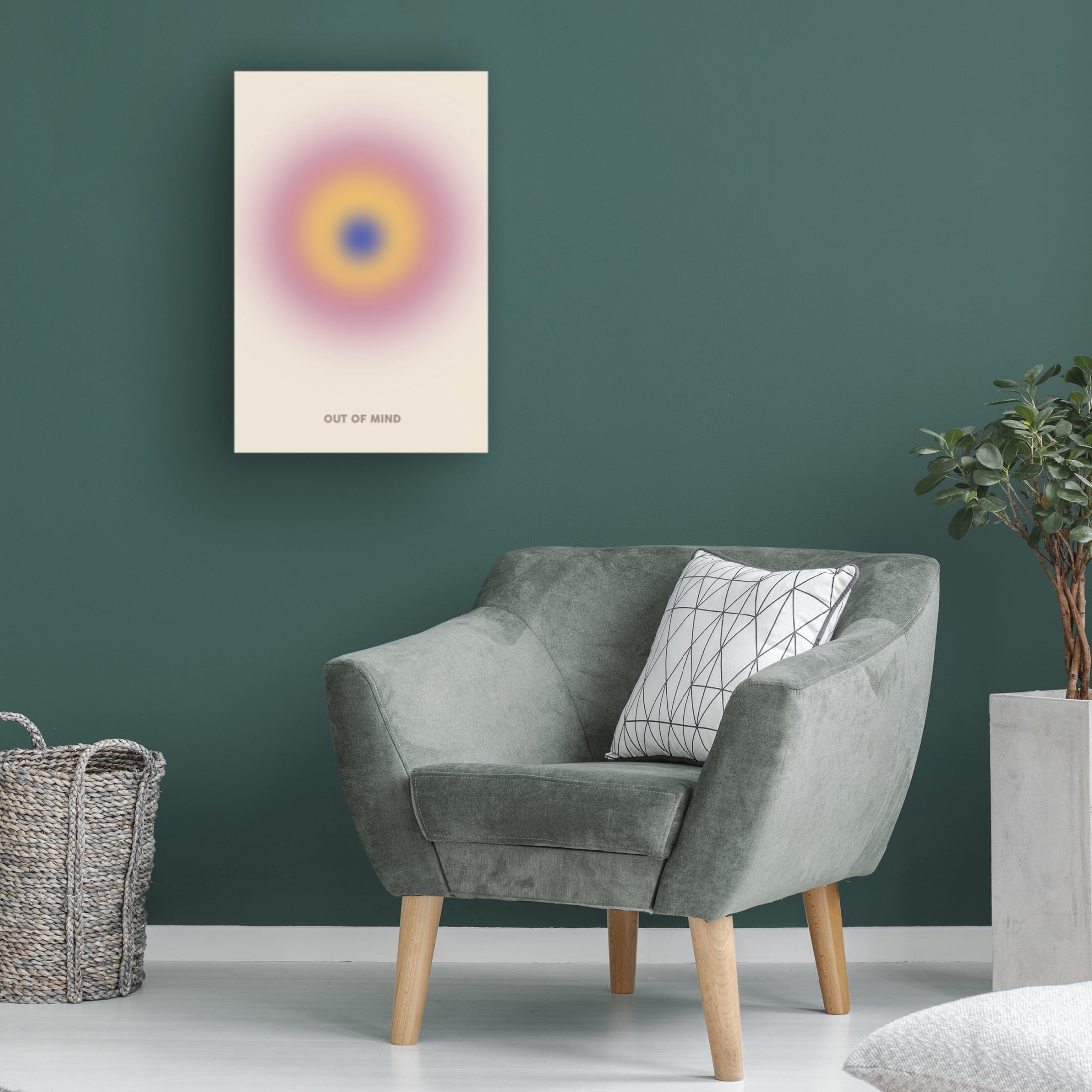 Trademark Fine Art THE MIUUS STUDIO Out Of Mind Canvas Wall Art