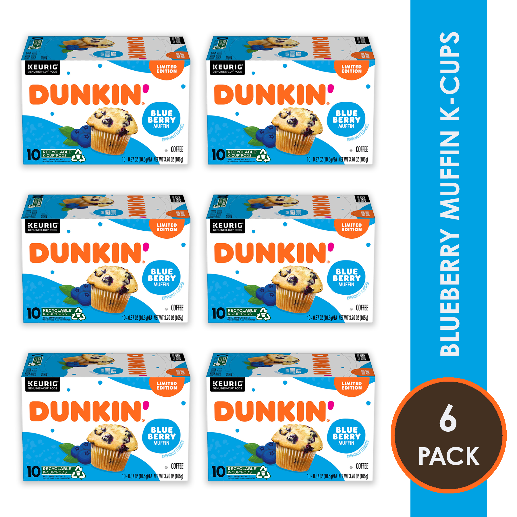 Dunkin' Blueberry Muffin Ground Coffee 