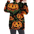 thumbnail image 6 of Odeerbi Kids Boys Halloween Hoodies Fall Winter Pullover Hooded Sweatshirts 4-14 Years Children's Halloween Printed Hoodie Long Sleeve Top Sweatshirt Kids Clothes Black, 6 of 7