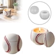 thumbnail image 2 of Silicone Baseball Candle Holder and Decorative Storage Figurine for Unique Home, 2 of 6