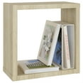 thumbnail image 2 of vidaXL 2/4/6x Wall Cube Shelves Engineered Wood Wall Unit Multi Colors/Sizes, 2 of 100