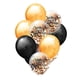 thumbnail image 2 of Piezas gato cabeza fantasma confeti dorado globo de látex decoración de de Halloween Feliz Halloween perfecl Conjunto de globos temáticos de Halloween, 2 of 7