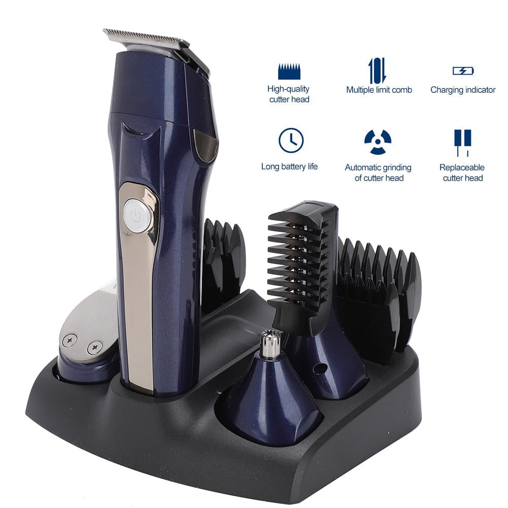 beard trimmer with replaceable battery