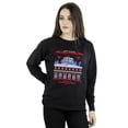 thumbnail image 2 of Netflix Womens Stranger Things Fair Isle Sweatshirt, 2 of 3