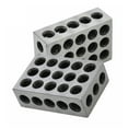 thumbnail image 3 of TFixol 2Pcs Matched Ultra Precision 1-2-3 Blocks 23 Holes Heat Treated Cross Drilling Machine Tool, 3 of 7