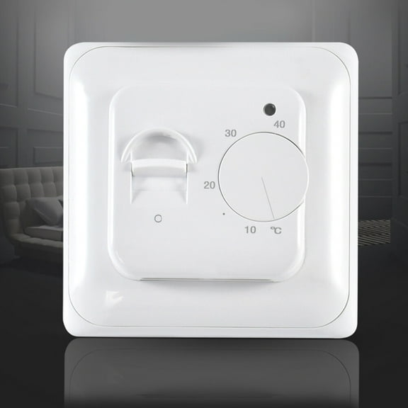 EXHUMKY 1Set ABS PC Material Thermostat for Floor Heating and Room Temperature Management