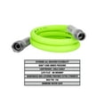 thumbnail image 6 of Flexzilla® Garden Lead-in Hose, 5/8" x 5', 3/4" - 11 1/2 GHT Fittings, ZillaGreen™, Hybrid Polymer, 6 of 13