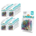 thumbnail image 2 of (4 pack) Pen+Gear Paper Clips  28mm 5 Neon Color Vinyl Coated, Home School Office, 2400 Count per Pack, 2 of 9