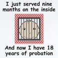thumbnail image 2 of CafePress - 18 Years Of Probation Body Suit - Baby Light Bodysuit, Size Newborn - 24 Months, 2 of 4
