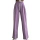thumbnail image 1 of Pantalones largos de mujer Pantalones de moda Pantalones completos Pantalones de traje de color sólido rectos casuales Odeerbi ODB-2, 1 of 8
