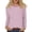 Pink, variant on felwors Womens Shirts Fall Oversized Striped - Long Sleeve Cerwneck Loose Fit Tops 2026 Trendy Comfortable Office & Casual Wear (Orange, XL)