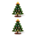 thumbnail image 1 of Advancent Tablero de Árbol de Navidad Adorno de de Navidad Centro de Decoración Artesanía interior Fiesta decorativa Verde METRO 2Conjunto, 1 of 6