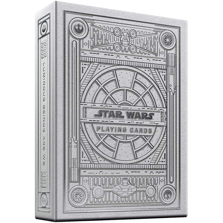 theory11, Star Wars Playing Cards, Light Side Deck, Silver and