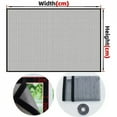 thumbnail image 2 of Customizable Size Mosquito Screen Mesh Insect Self-adhesive Black Window Screen Anti Insect Air Tulle Invisible Bug Protection, 2 of 6