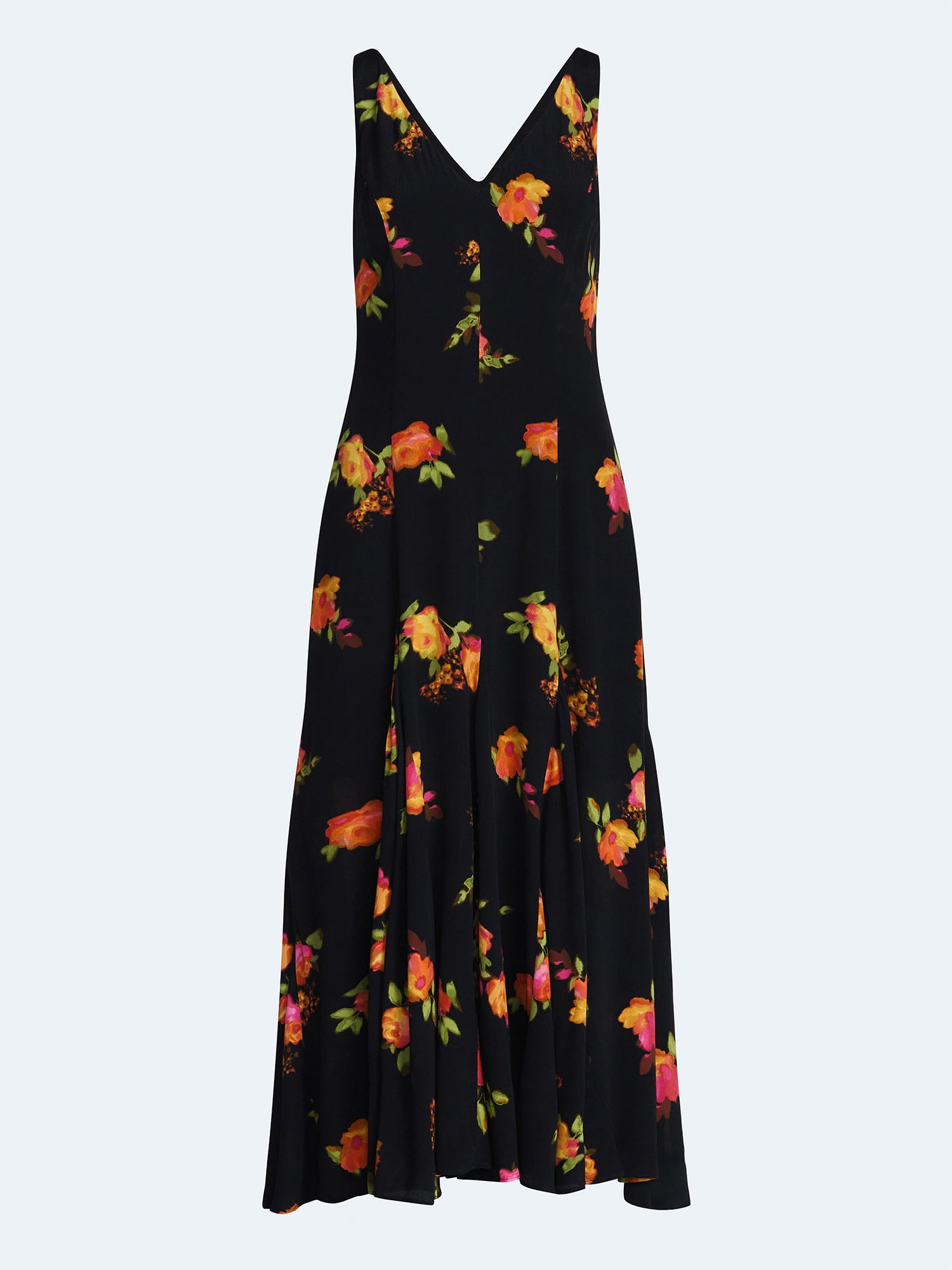 Scoop Women's and Women's Plus Maxi Godet Dress, Sizes 0-26W