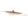 thumbnail image 2 of Greenadscape Nautical Fishing Boat Canoe Model Handcrafted Wood Decor for Home Office Table Decoration 4.5 Inches, 2 of 8