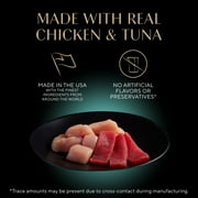 Sheba Wet Cat Food Cuts In Gravy Variety Pack, With Sustainable Tuna and Roasted Chicken Entree, (12) 2.6 oz Perfect Portions Twin-Pack Tray