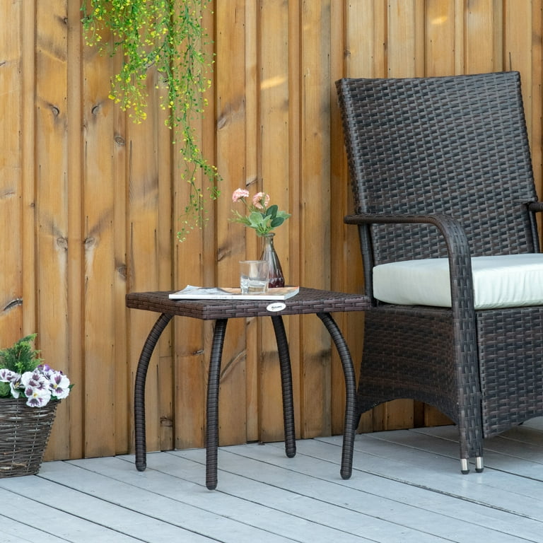 Outsunny rattan coffee table new arrivals