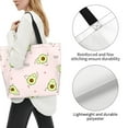 thumbnail image 3 of Kdxio Avocado Doing Sport Yoga Casual Tote Bags Women Big Capacity Shoulder Bag for Women Travel Shoulder Bags Handbags, 3 of 8