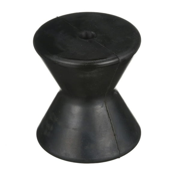 Attwood Marine Trailer Boat Roller 11209-1 Bow; Black; Molded Rubber; Single