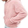 thumbnail image 3 of PENGXIANG Hommes Pull à Capuche en Molleton en Peluche Pull Léger en Viscose Pull Sweatshirt, 3 of 9