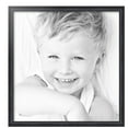 thumbnail image 2 of ArtToFrames 25" x 26" Galleria Noir Picture Frame, 25x26 inch Black MDF Poster Frame (WOM-4083),  Pack, 2 of 8