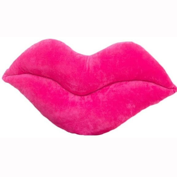 Sunisery Lip Shaped Pillows Cute Soft Plush Sofa Cushion Valentine's Day Gifts Home Decoration