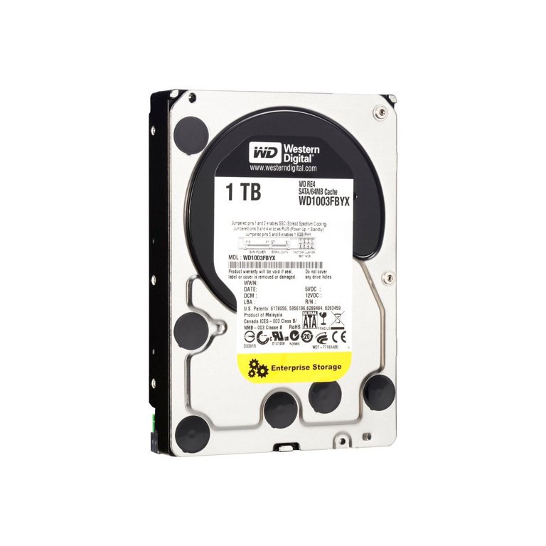 HDD Western Digital WD Re 1TB 7200rpm SATA III - WD1004FBYZ - Nuovo