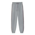 thumbnail image 3 of Innerwin Jogger Set Leopard Print Ladies Sweatsuits Jogging Hoodies Comfy 2 Piece Outfit Grey S, 3 of 5