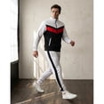 thumbnail image 2 of Men’s Classic Slim-Fit Tracksuit – Full-Zip Jacket & Jogger Set, 2 of 6