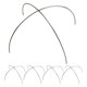thumbnail image 1 of Soporte para envoltorio de plástico de acero inoxidable, soportes para envoltorio de plástico, marcos de soporte para platos de Hotel, 5 uds., 1 of 8
