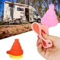 thumbnail image 3 of Foldable Funnel Silicone Collapsible Funnel Portable Funnels For Fuel Hopper Collapsible Beer/ Oil Funnels Kitchen Tools, 3 of 21
