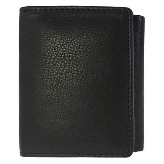 Texan Bull RFID Signal Blocking Trifold Wallets for Men Genuine Cow Leather