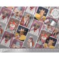 thumbnail image 3 of Soimoi Rayon Fabric Paw,Hat & Animals Patchwork Print Fabric by The Yard 42 Inch Wide, 3 of 3