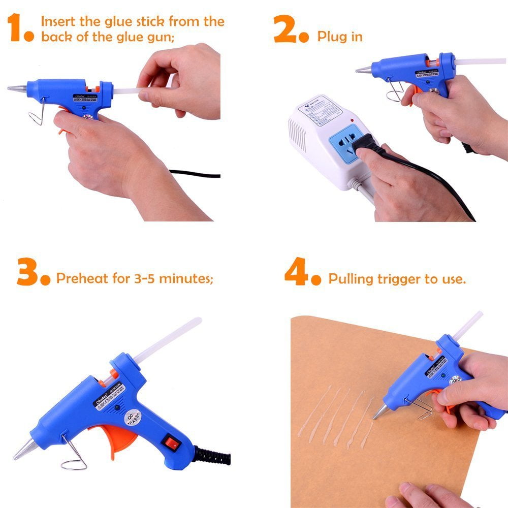 glue gun uses