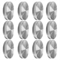 thumbnail image 2 of Tapas de Acero Inoxidable de Boca para Tarros de Cristal con Sellos de Silicona, A Prueba de Fugas, Paquete de 12 (71 mm), 2 of 8
