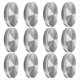 thumbnail image 2 of Tapas de Acero Inoxidable de Boca para Tarros de Cristal con Sellos de Silicona, A Prueba de Fugas, Paquete de 12 (71 mm), 2 of 5
