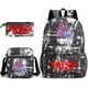 thumbnail image 1 of Stranger Things Backpack Three-piece Set Student School Bag Canvas Bag Y, 1 of 2