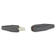 Jackson Safety Welding Quick-Trik QNB-2-BP Single Dome Nose Cable Connector (14733), Camlock Locking Bar, Male Female, 6 Pairs / Case