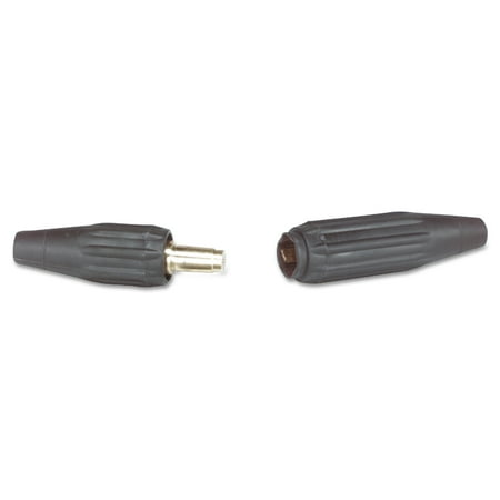 Jackson Safety Welding Quick-Trik QNB-2-BP Single Dome Nose Cable Connector (14733), Camlock Locking Bar, Male Female, 6 Pairs / Case
