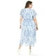 thumbnail image 4 of Vestido midi con estampado floral Roman Fashion /Tallas Extras, 3833 (Azul marino) azul marino 38, 4 of 7