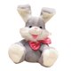 thumbnail image 4 of Animal de peluche musical con orejas móviles Juguete interactivo Novedad Características Cantando Gris, 4 of 9