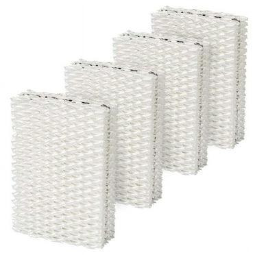 Deeaataa WF813 Humidifier Replacement Filters, Compatible with RCM832, Wood Pulp Paper, 4 Pack